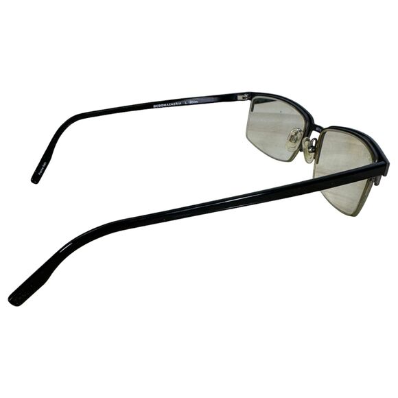 BCBG Maxazria Orion Oli Green Half Frame Metal Eyeglasses Glasses - Needs Lenses - Picture 4 of 7